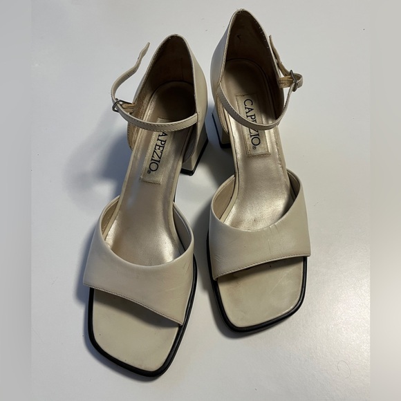 Capezio Shoes - Capezio Cream Women's Heels